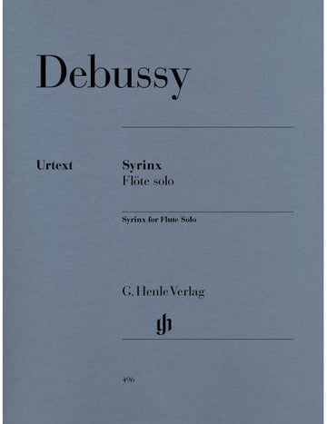 Debussy - Syrinx - La Flûte De Pan - Pour Flûte Seule - Flöte