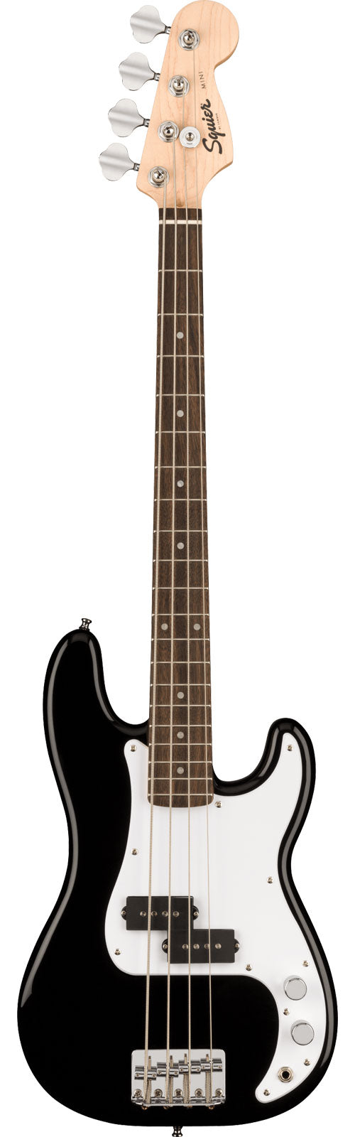Squier Precision Bass Mini LRL Schwarz