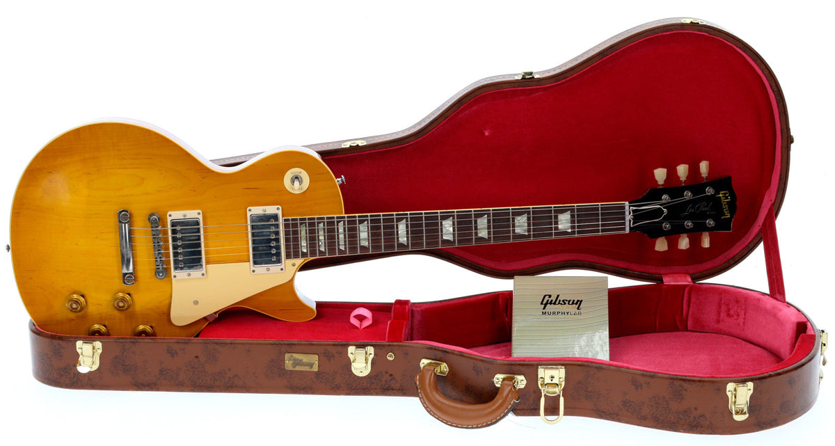Les Paul Standard 1958 Light Aged Lemon Burst CS MLC #831096