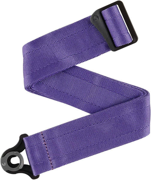 Auto-Lock-Gitarrengurt, Dunkelviolett