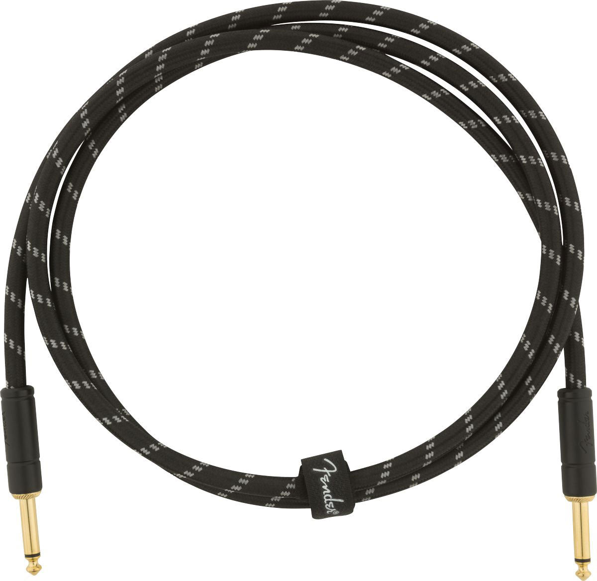 DELUXE INSTRUMENTS CABLE STRAIGHT/STRAIGHT 5' BLACK TWEED