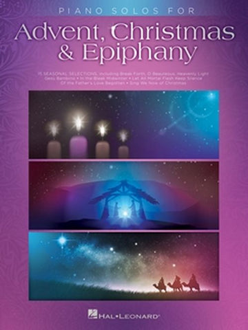 PIANO SOLOS FOR ADVENT CHRISTMAS & EPIPHANY