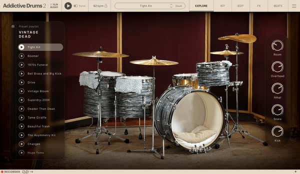 XLN Audio Addictive Drums 2 Vintage Dead