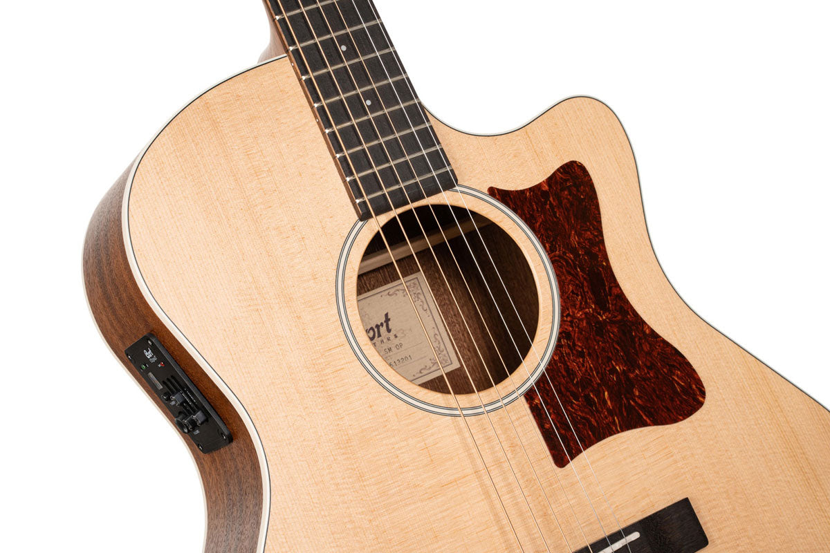 Gitarre GA1e Natur Offenporig