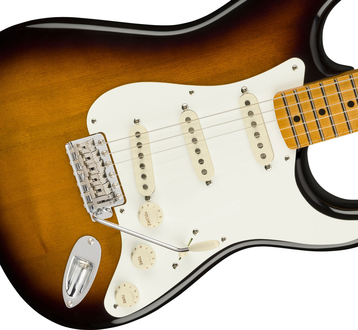 Stratocaster 1954 Virginia Signature Eric Johnson MN 2-Farben-Sunburst