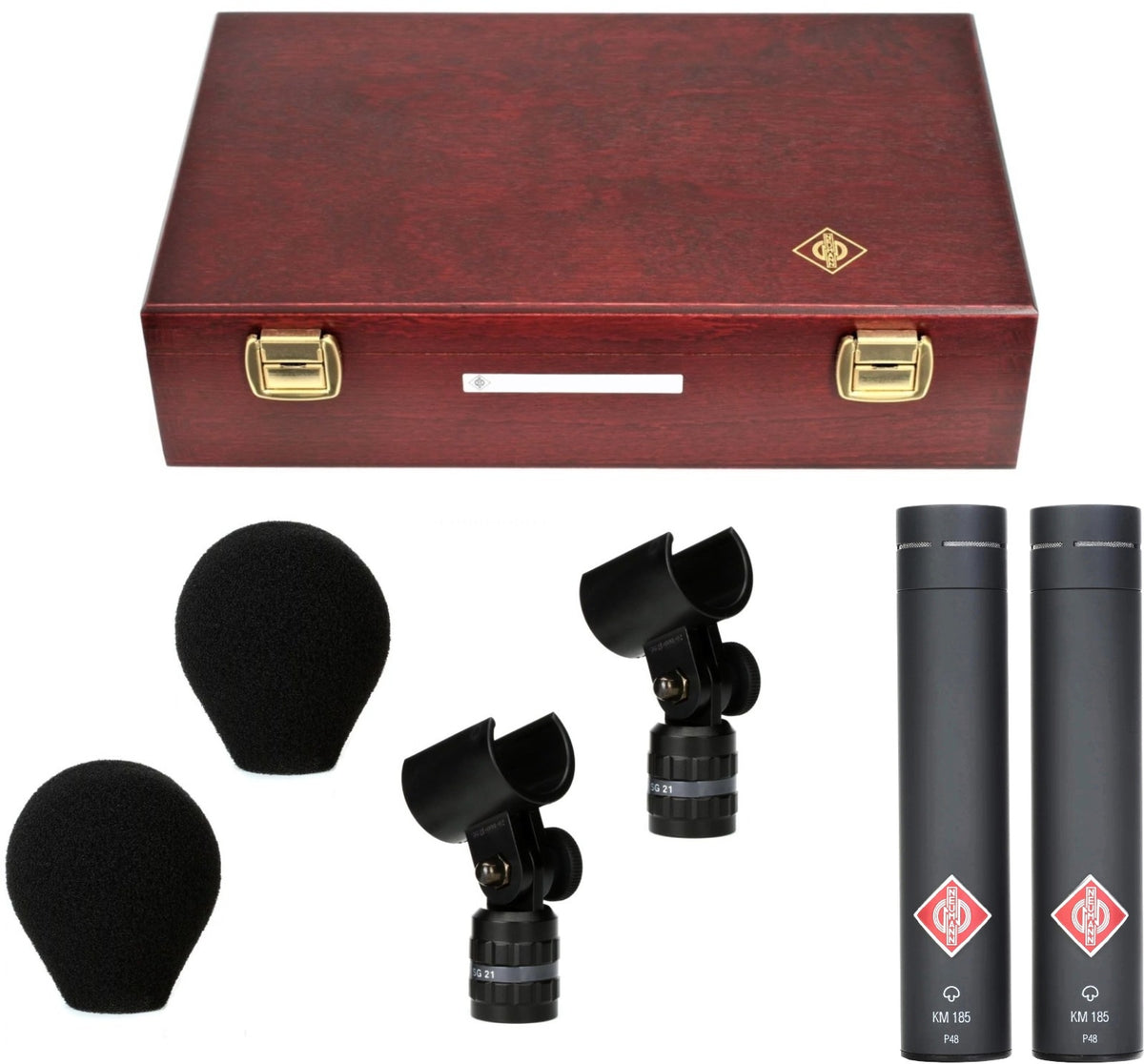 KM 185 Stereo-Set Schwarz