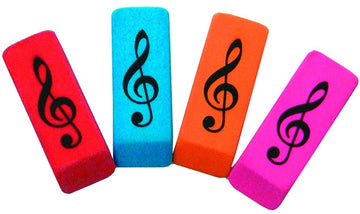 Radiergummi Violinschlüssel (Einzeln)