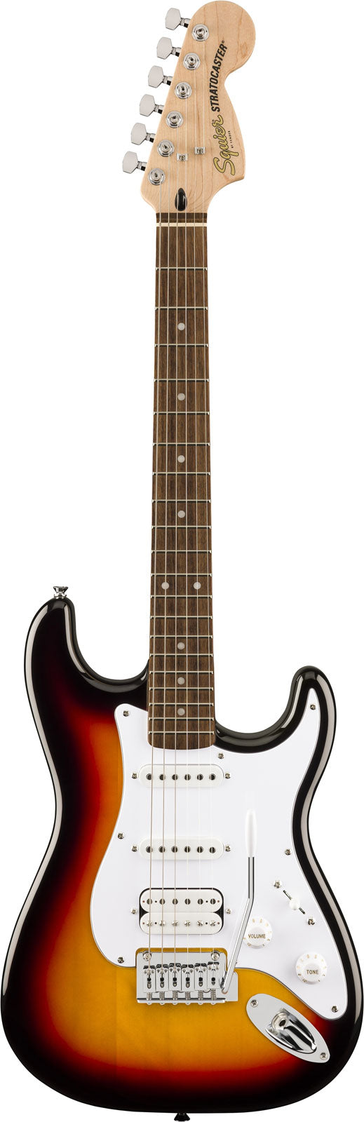 Stratocaster Junior Affinity HSS LRL 3-Farben-Sunburst