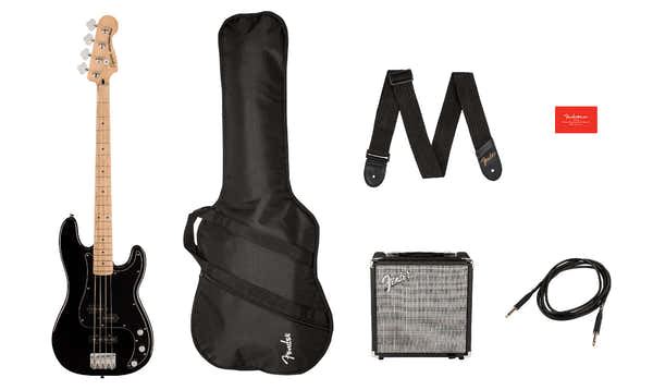 Precision Bass Affinity MN PJ Paket Schwarz