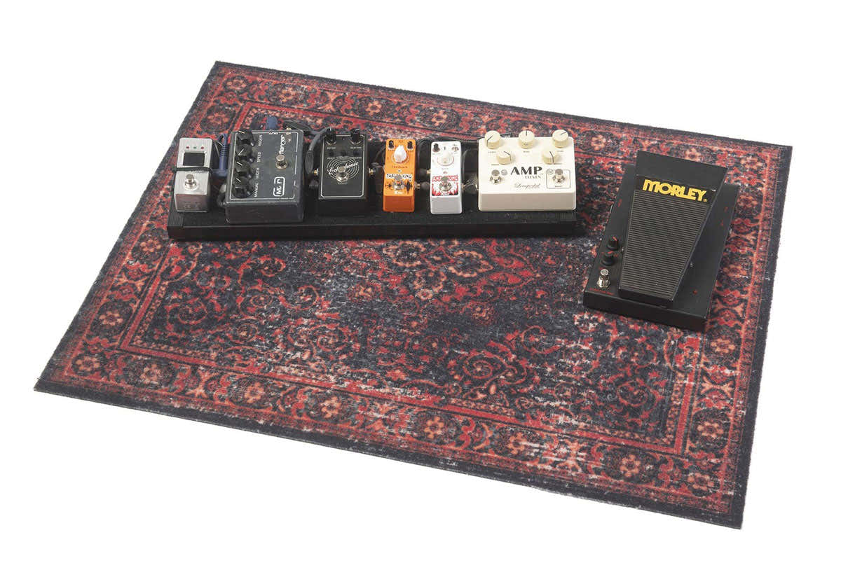 VPA-BLR Teppich Vintage Persian Club Series 80 X 60CM Rutschfest Schwarz Rot