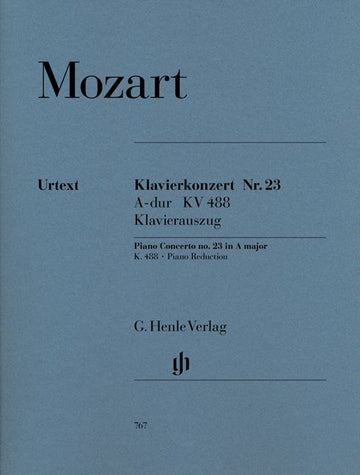 MOZART W.A. - CONCERTO FOR PIANO AND ORCHESTRA A MAJOR K. 488