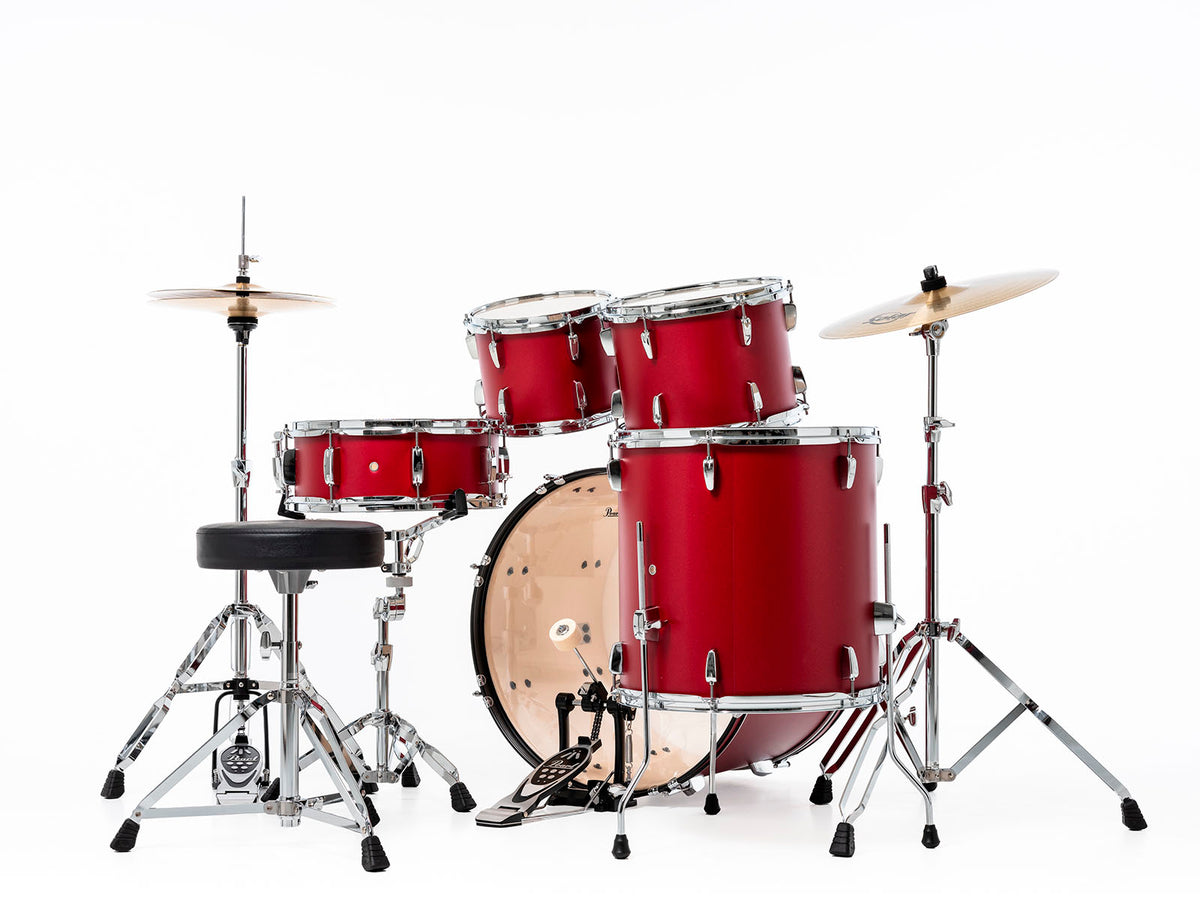 RSS525SCC-747 - Roadshow 5F Rock 22" + Sabian Solar 2 Matte Red Cymbals