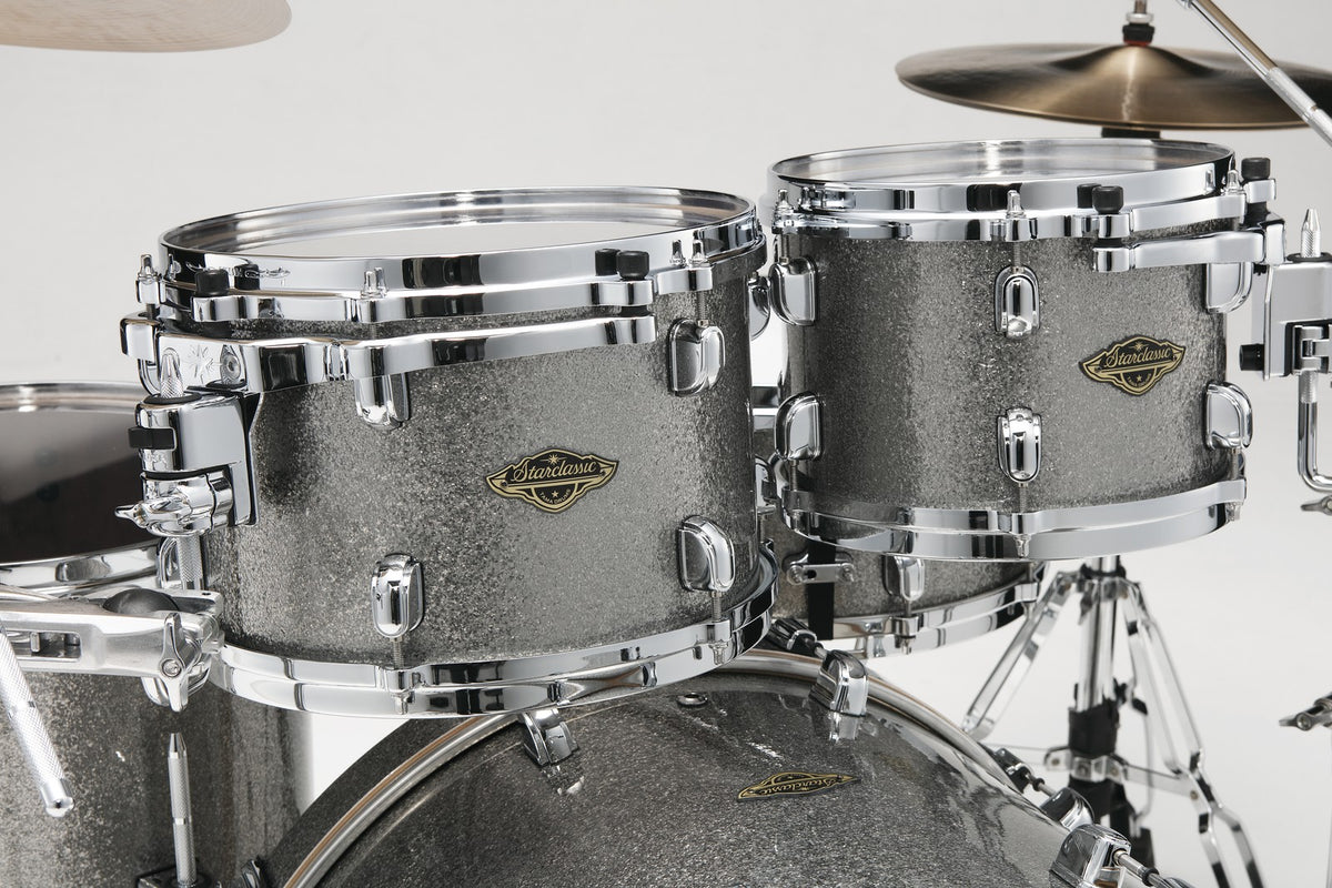 WBR52RZS-SSS - Starclassic Walnut/Birch Studio 22" Rauchiges Silber mit Glitzereffekt