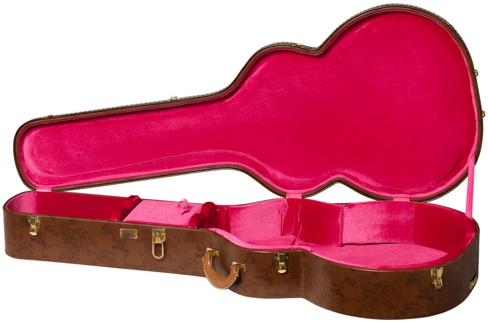 Koffer SJ-200 Lifton Historisch Braun/Rosa Hartschale