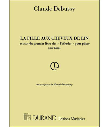 DEBUSSY C. - LA FILLE AUX CHEVEUX DE LIN - HARPE