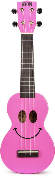 Gmh Usmile-Pk Ukulele Pink Smile + Gigbag