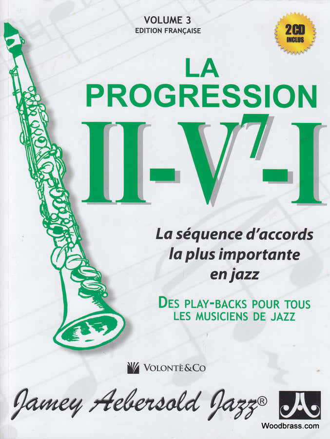 Aebersold N°003 - La Progression II V I + 2 CD (Französische Ausgabe)