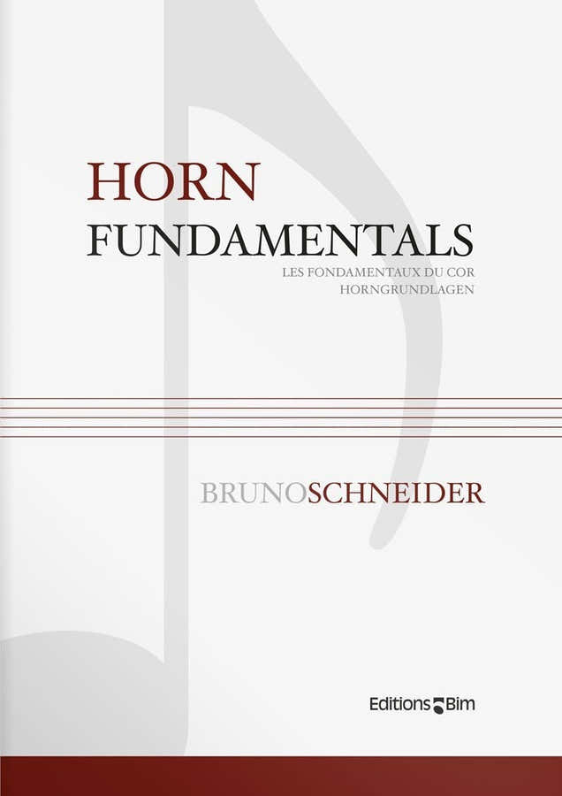 SCHNEIDER BRUNO - HORN FUNDAMENTALS