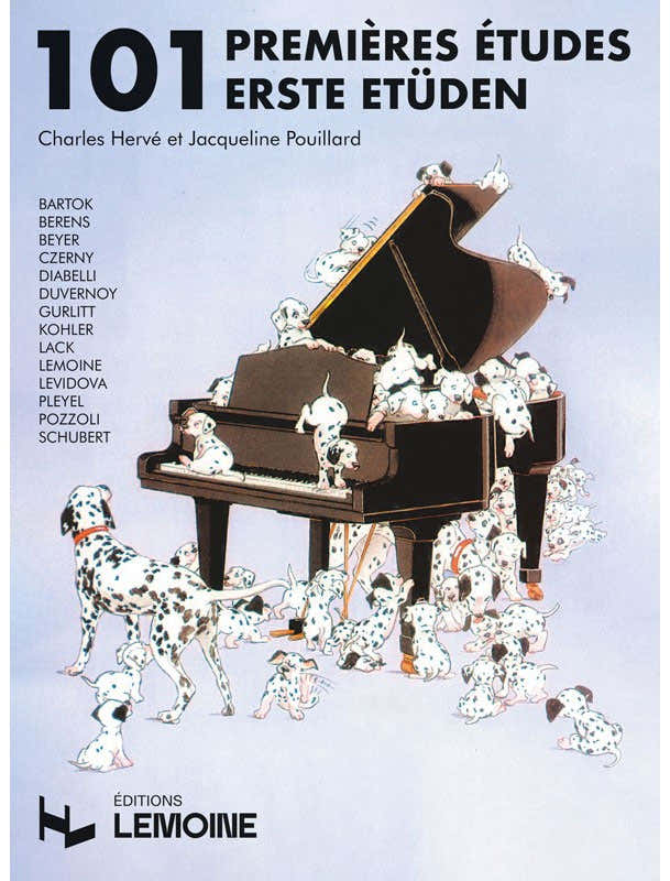 Premieres Études (101) Klavier - Hervé, Pouillard