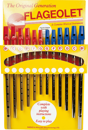 12 Flageoletts Aus Messing Und Nickel In 6 Tonarten