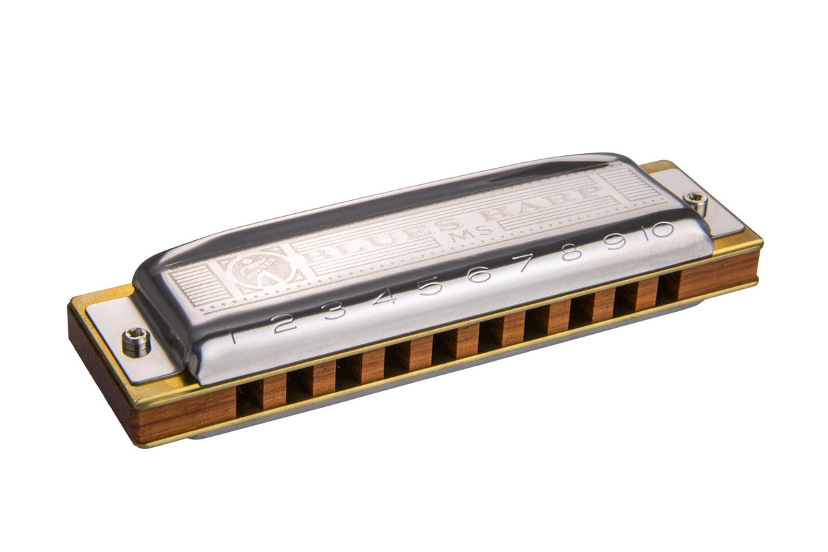 DIATONISCHEN 532/20 MS BLUES HARP 10 LOCHER EB MIB
