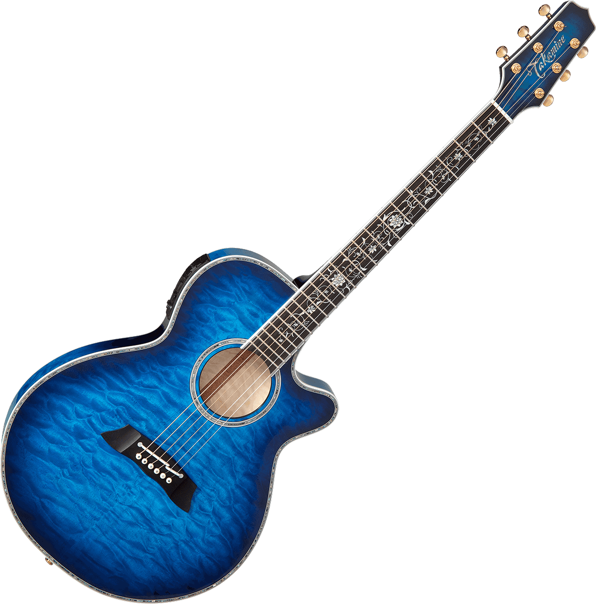 Japan Thin Line Serie Tsp100 Fx Cutaway Quilt Dunkelblau Sunburst