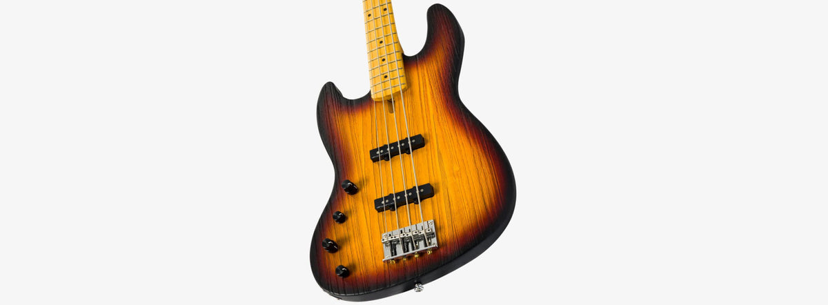 V6-4 LH 3-Tone-Sunburst