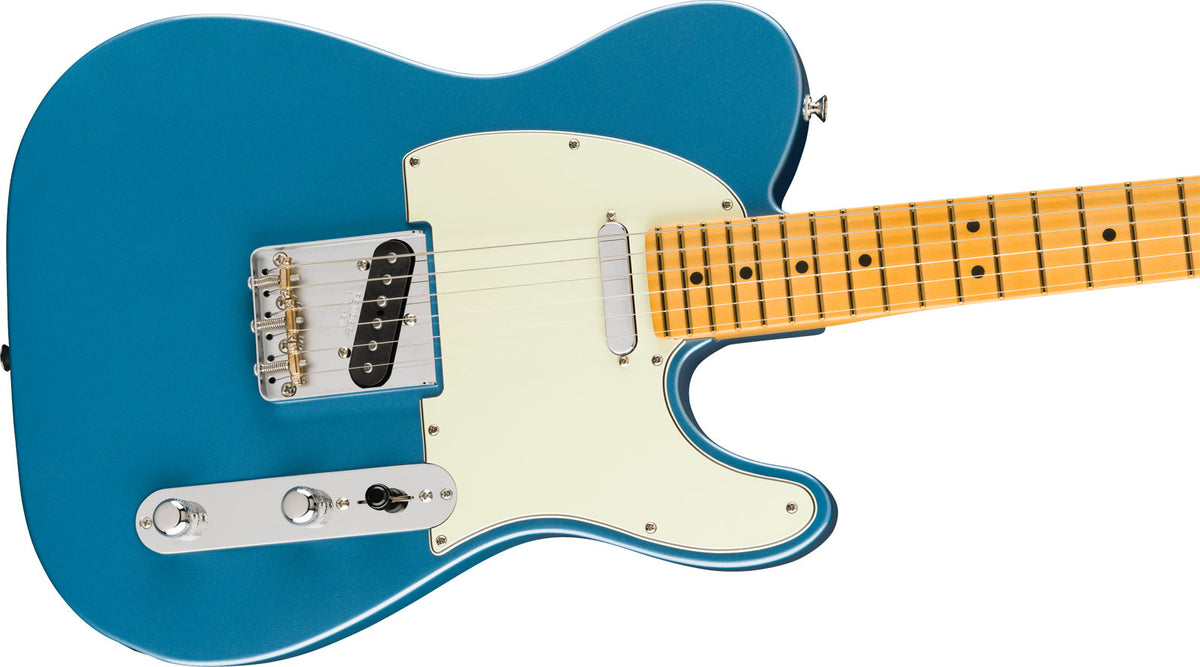 American Professional Classic Telecaster MN Verblasstes Lake Placid Blue