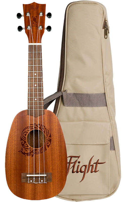 Flight: NUP310 Pineapple Ukulele - Sapele -