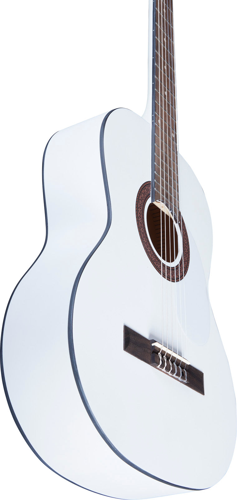CS-10 4/4 Weiß mit Satin-Oberflächenbehandlung