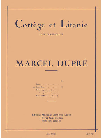 Cortege & Litanie Opus 19/2
