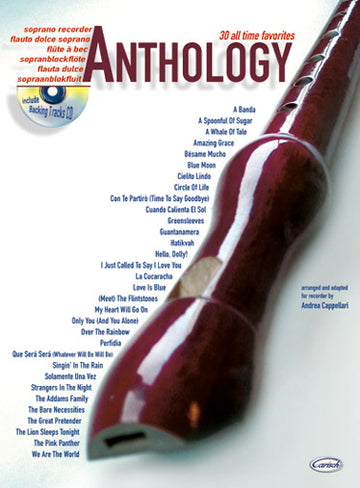Cappellari Andrea - Hology Vol.1 + Cd 30 All Time Favorites - Flute A Bec Soprano