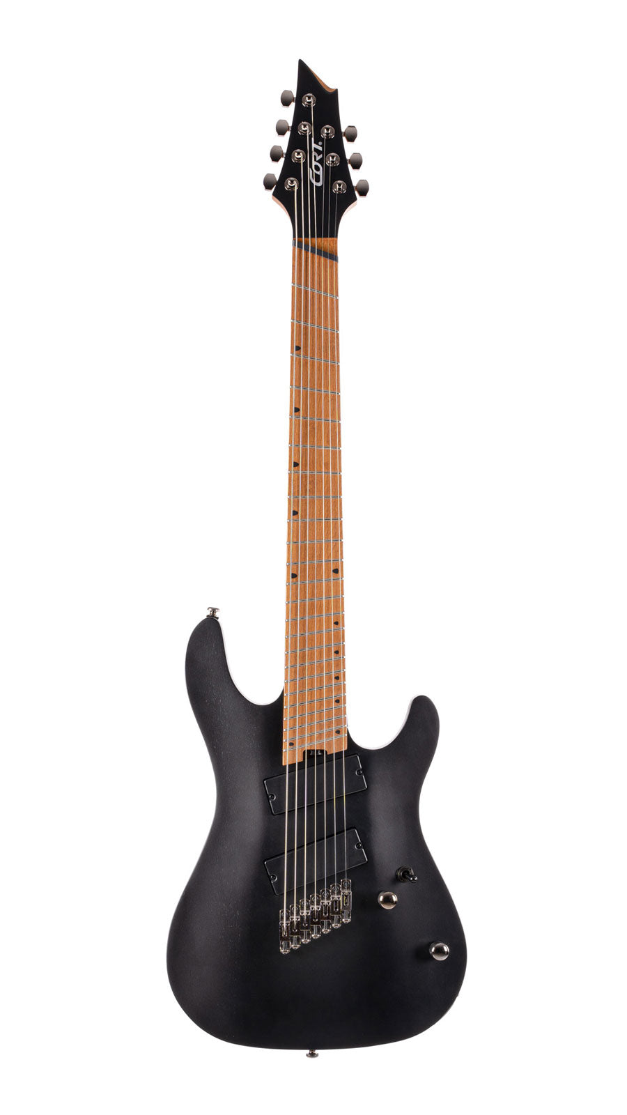 Gitarre KX307 MS 7-saitig Schwarz