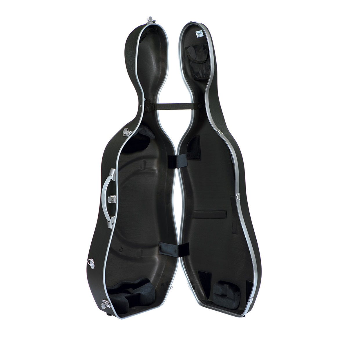 Hightech-Panther-Cellokoffer 4/4 - Schwarz