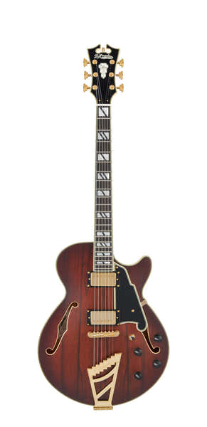 Deluxe SS Seidenmatt Braun Burst