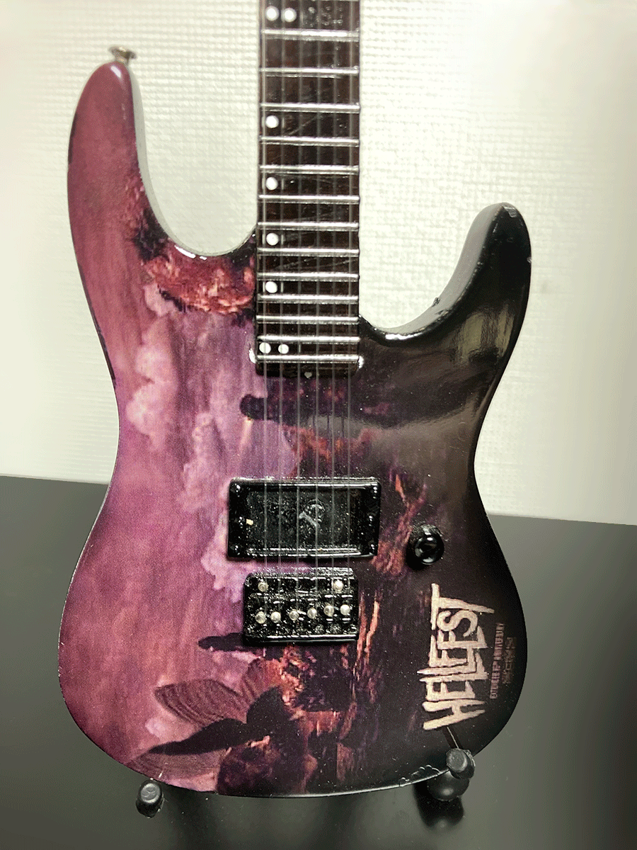 MINI GUITAR ESP X HELLFEST 2022 - 15TH ANNIVERSARY