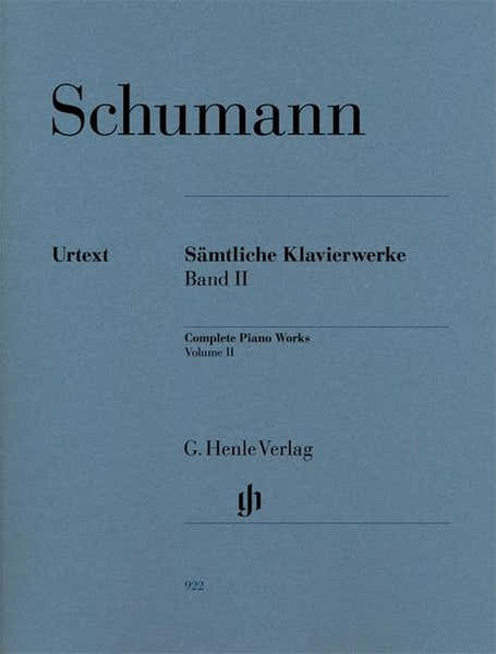 Schumann R. - Complete Piano Works Volume Ii