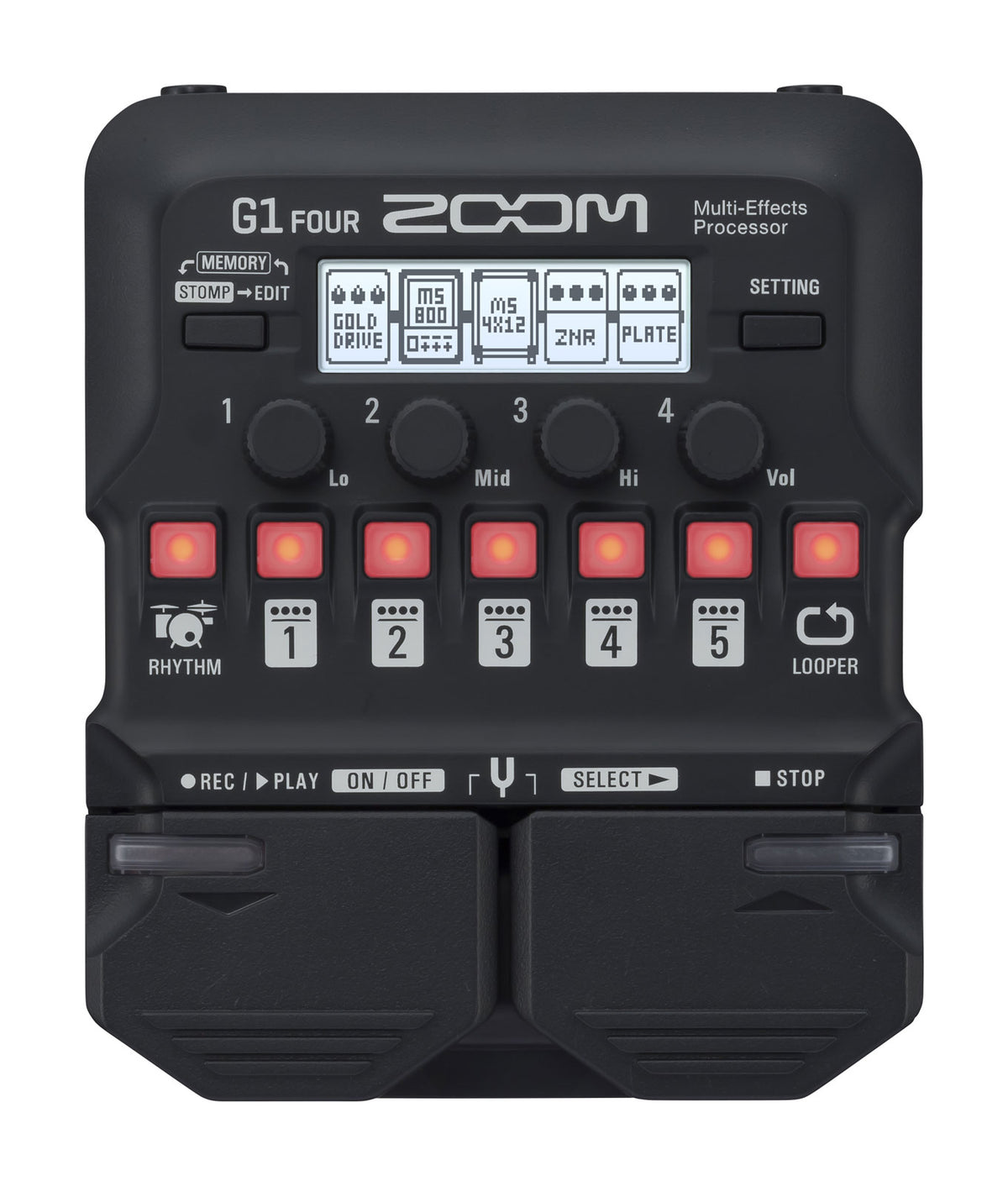 G1-FOUR MULTIEFFET FOR ELECTRIC GUITAR