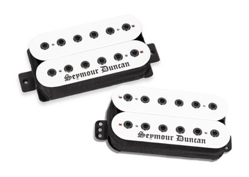 Blackened Black Winter Trembucker Steg-Set weiß
