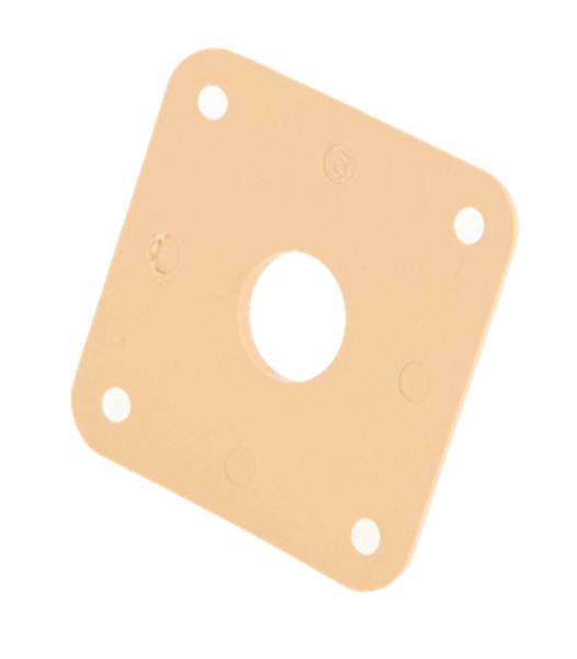 Ersatzteile Kunststoff-Buchsenplatte Creme