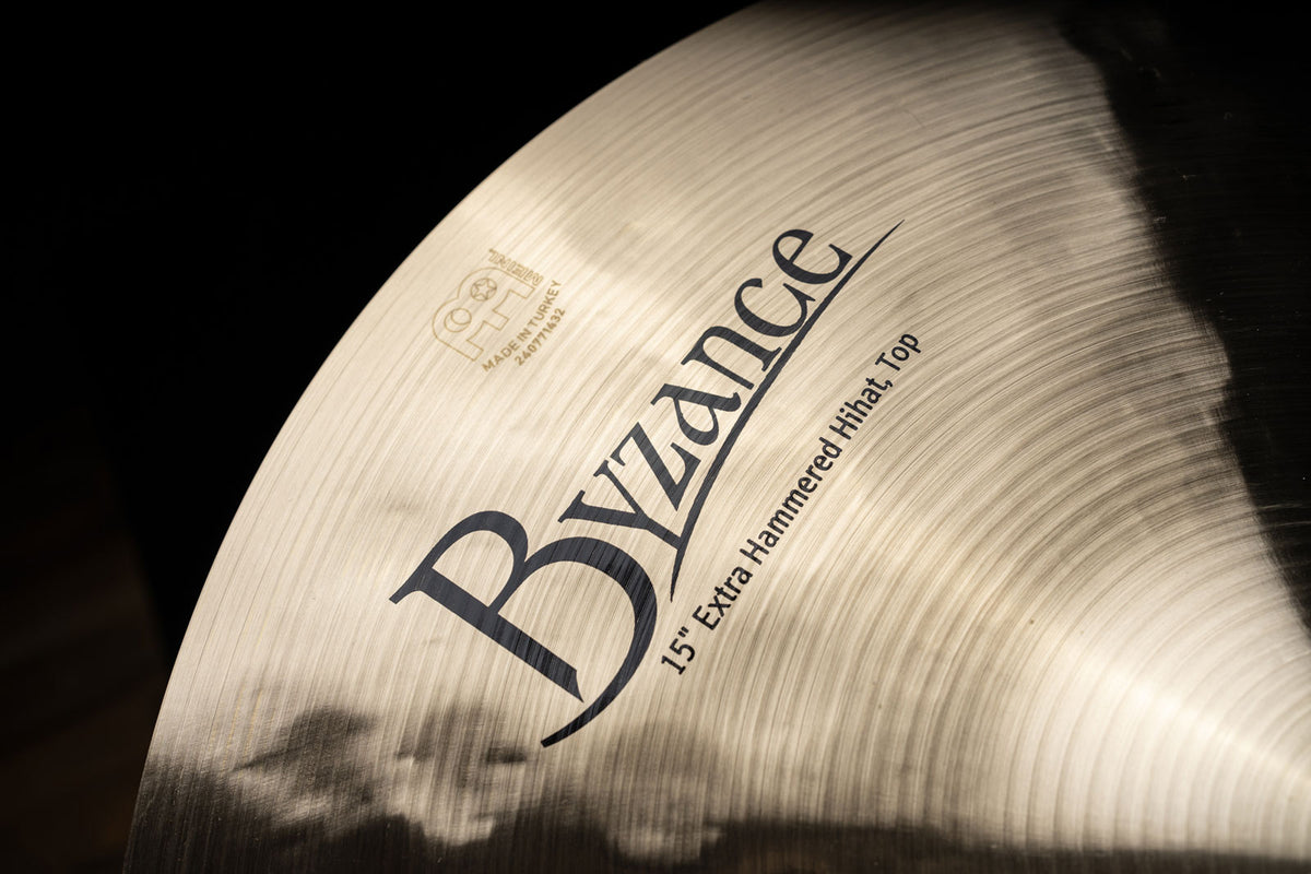 B15EHH - 15" Byzance Traditionelles Extra-Hammered Hi-Hat