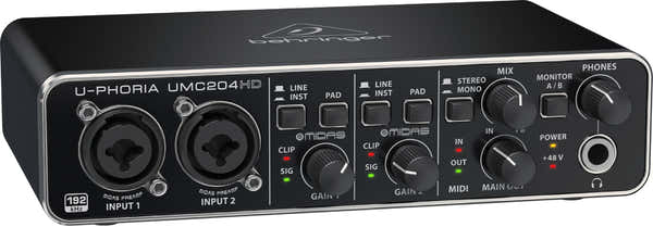 Behringer U-Phoria UMC204hd