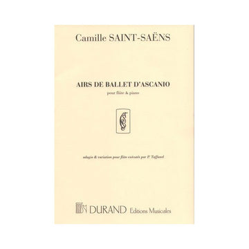 SAINT-SAENS - ASCANIO AIRS DE BALLET - FLUTE ET PIANO
