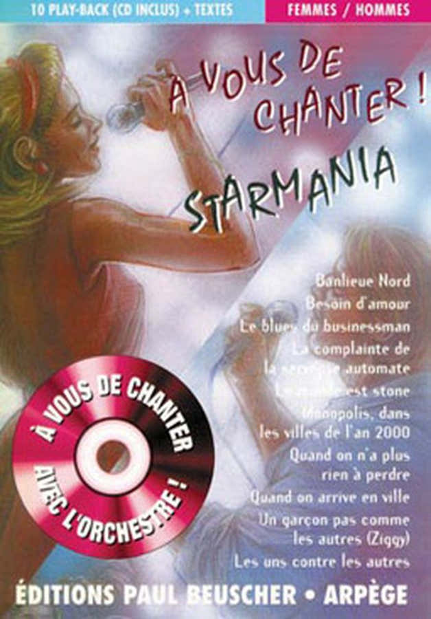 Ihr seid dran zu singen Starmania + CD