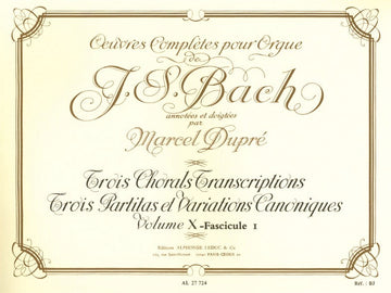Oeuvres Complètes Pour Orgue Volume 1,1