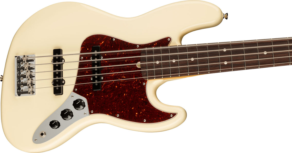 Jazz Bass V American Professional II Rw Olympisches Weiß