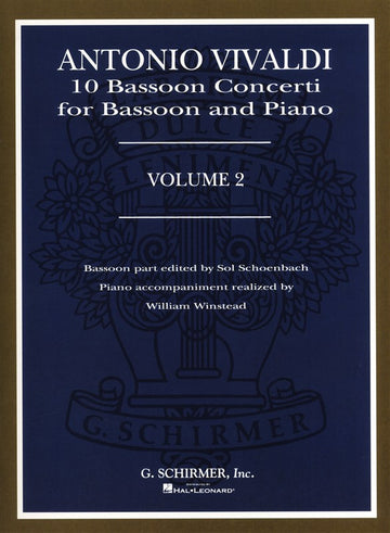 VIVALDI A. - 10 Fagottkonzerte Band 2