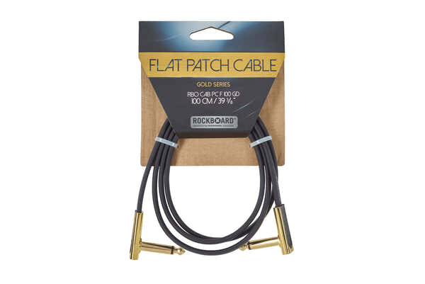 Flat Patch Gold-Serie CAB-pc-F-100-gd