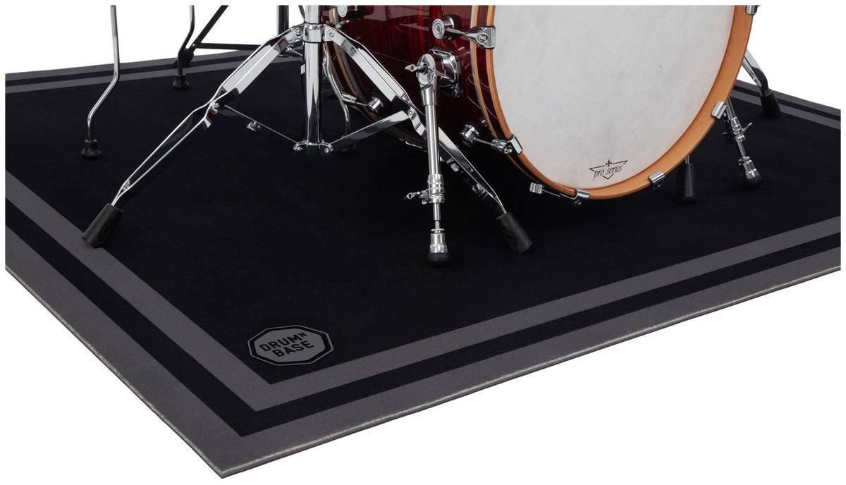 Freie Aufhà¤ngung & 27dB Trittschallreduzierung - Drumteppich 1.85 x 1.65m - Stage Black