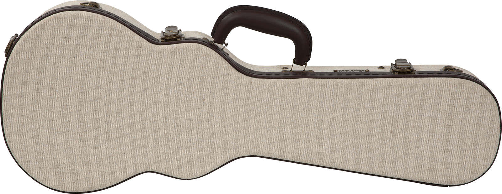 Konzert-Ukulelenkoffer Beige aus Holz Deluxe - GW
